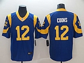 Nike Rams 12 Brandin Cooks Royal Alternate Vapor Untouchable Limited Jersey,baseball caps,new era cap wholesale,wholesale hats